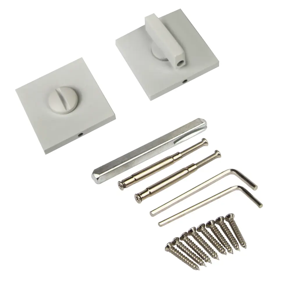 Фиксатор под ручку KREAFORTA ЦАМ цвет белый STLM-2129759 - Вид №1