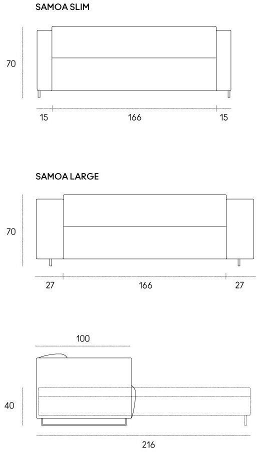 Casamania & Horm Диван-кровать со съемным чехлом из ткани sun-id-1489976 - Вид №8