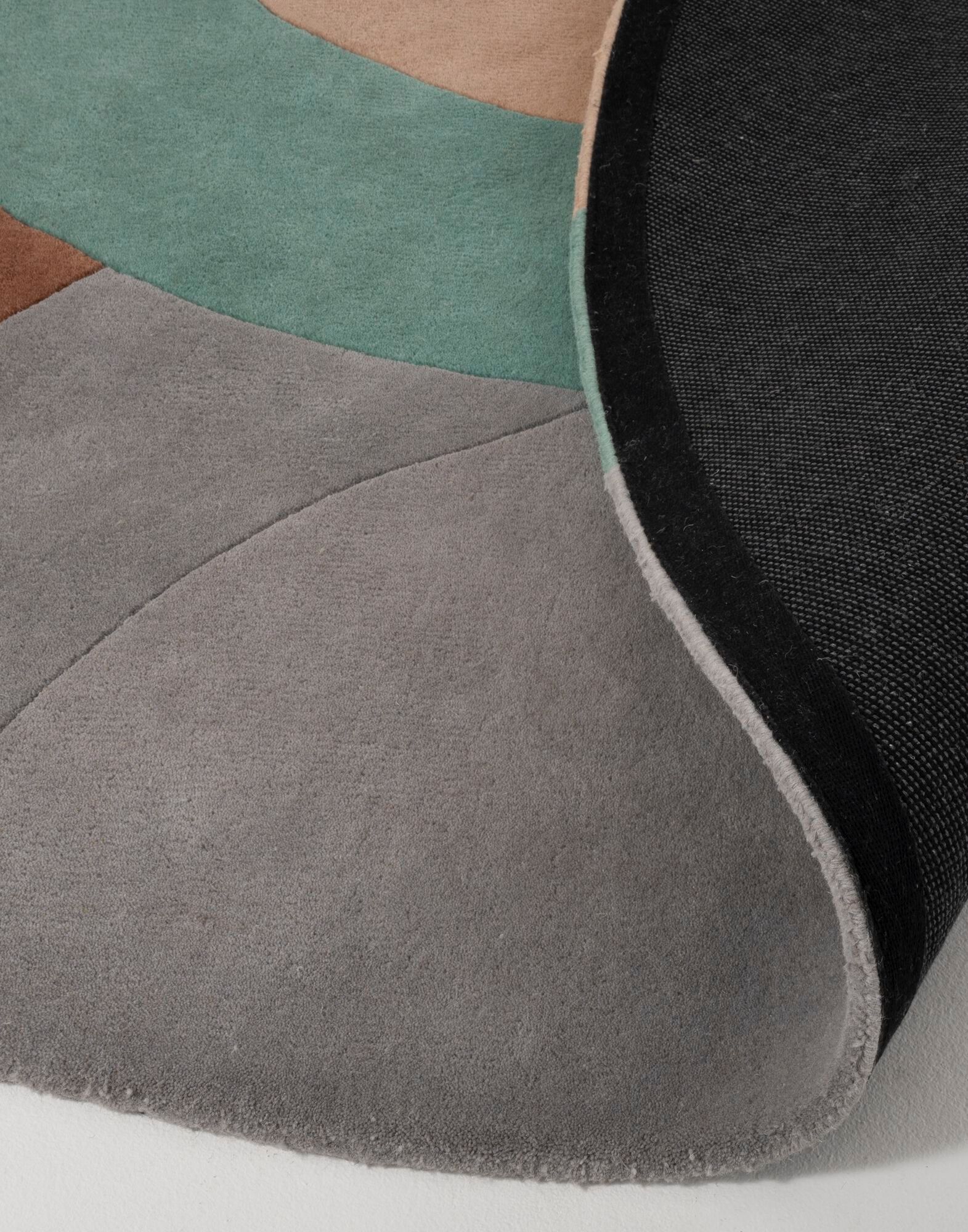 Круглый ковер ручной работы из гималайской шерсти Kartell Lunam ARCH-00095732 - Вид №1