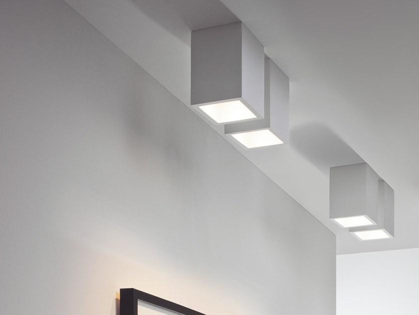 Astro Lighting Регулируемый квадратный светодиодный светильник из гипса Osca 1252007  - Вид №3