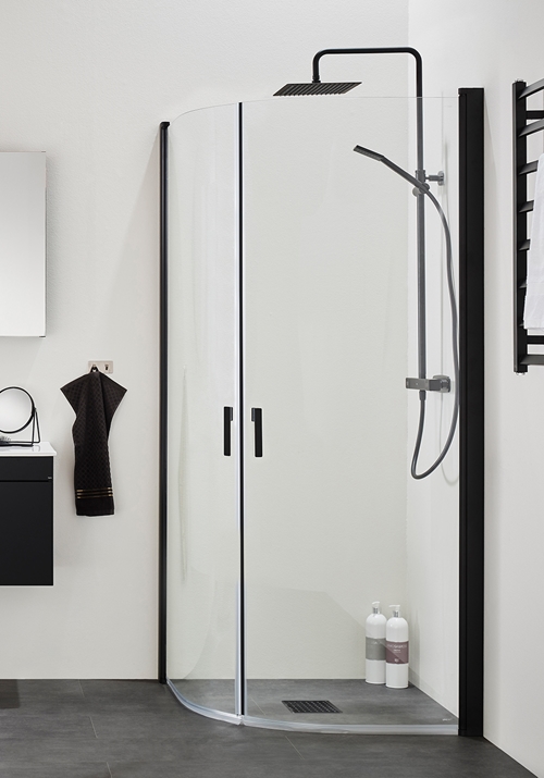 1450661 Душ Уголок Igloo Pro Round 80X90 Прозрачный Стекло Ответ ... Hafa Прозрачный 