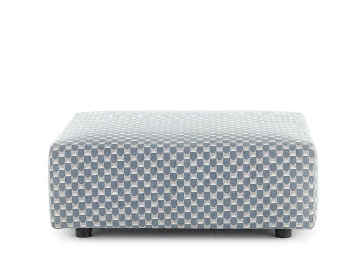 Ткань съемный квадратный садовый пуфик Kartell Plastics ARCH-00094094