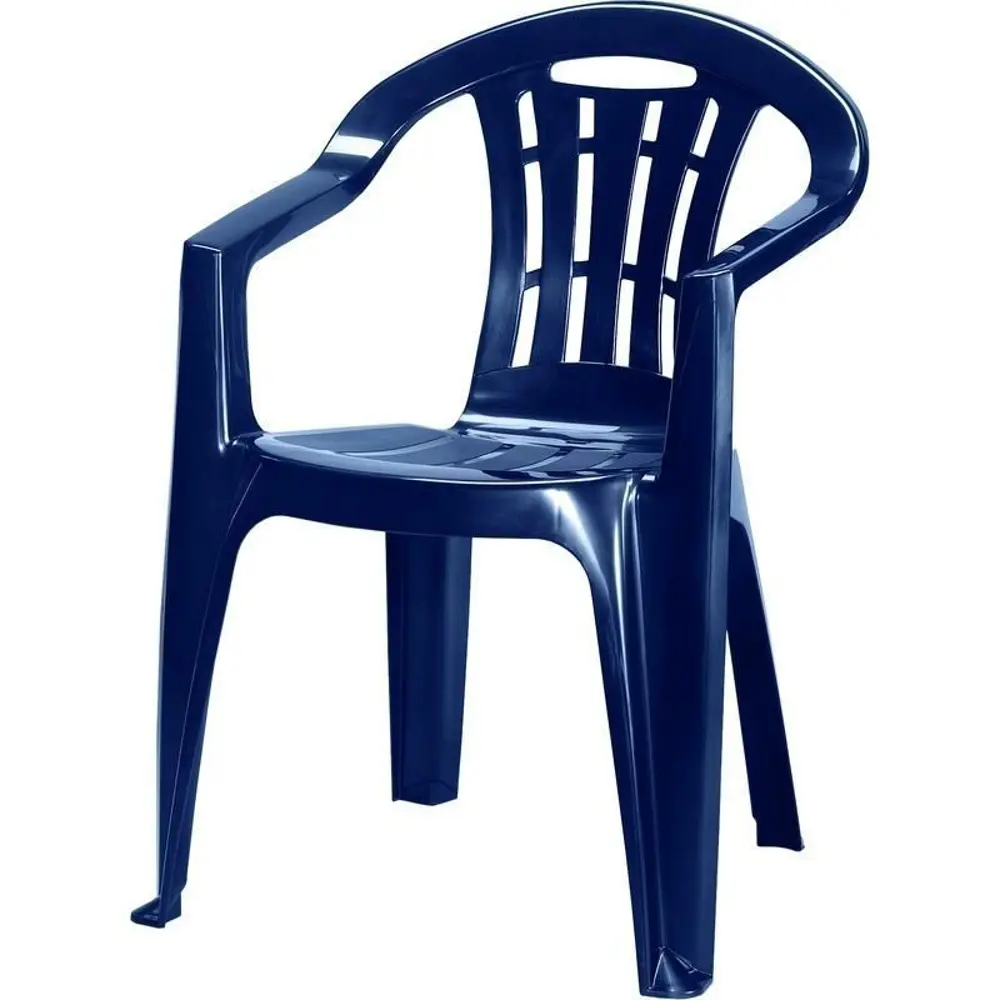 Кресло садовое «Майорка» синее, 560x790x580 мм, пластик Santreyd STLM-2169512