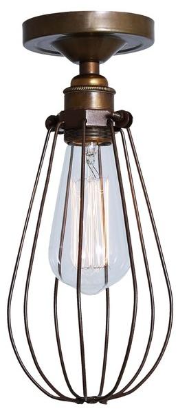 Mullan Lighting Потолочный светильник из латуни ручной работы Vox Mlcf14 - Вид №4