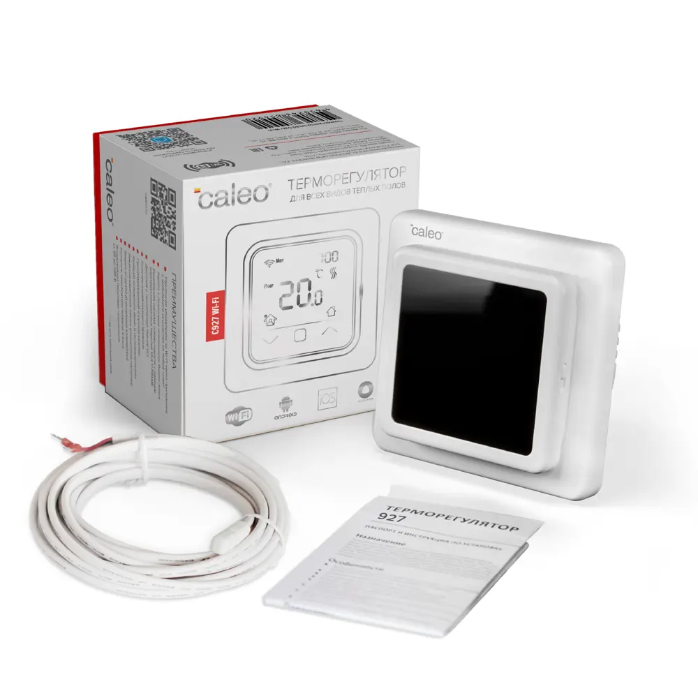 Умный терморегулятор Caleo C927 для теплого пола с Wi-Fi 88479883 STLM-1567565 - Вид №3