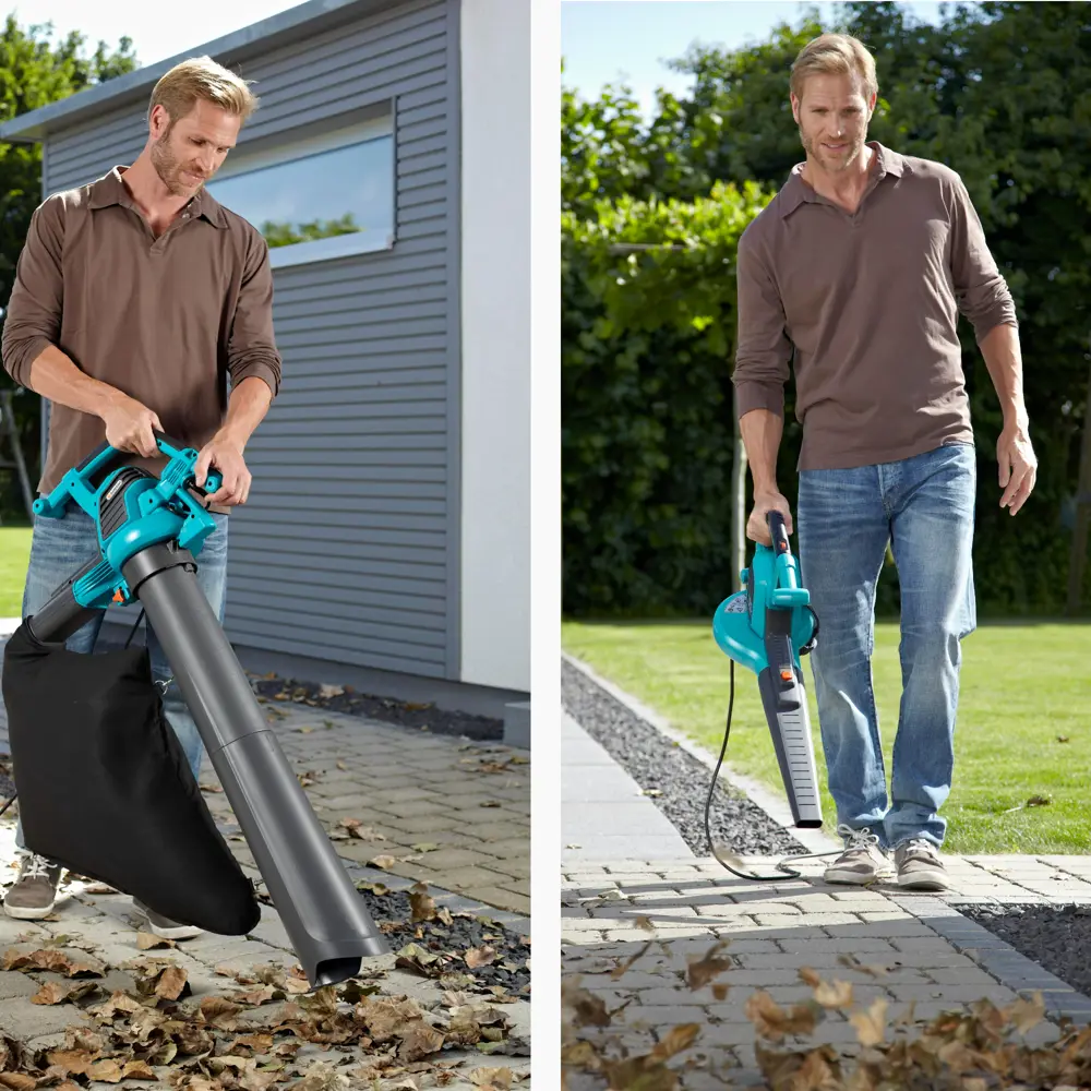 Пылесос-воздуходувка электрическая Gardena ErgoJet 3000 Вт STLM-2165245 - Вид №13