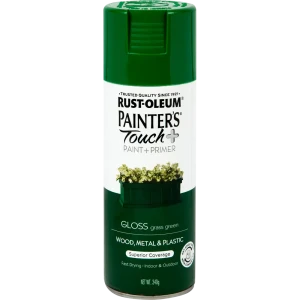 Краска аэрозольная Paint Touch глянцевая цвет зелёный 340 г 13366888 STLM-2096663