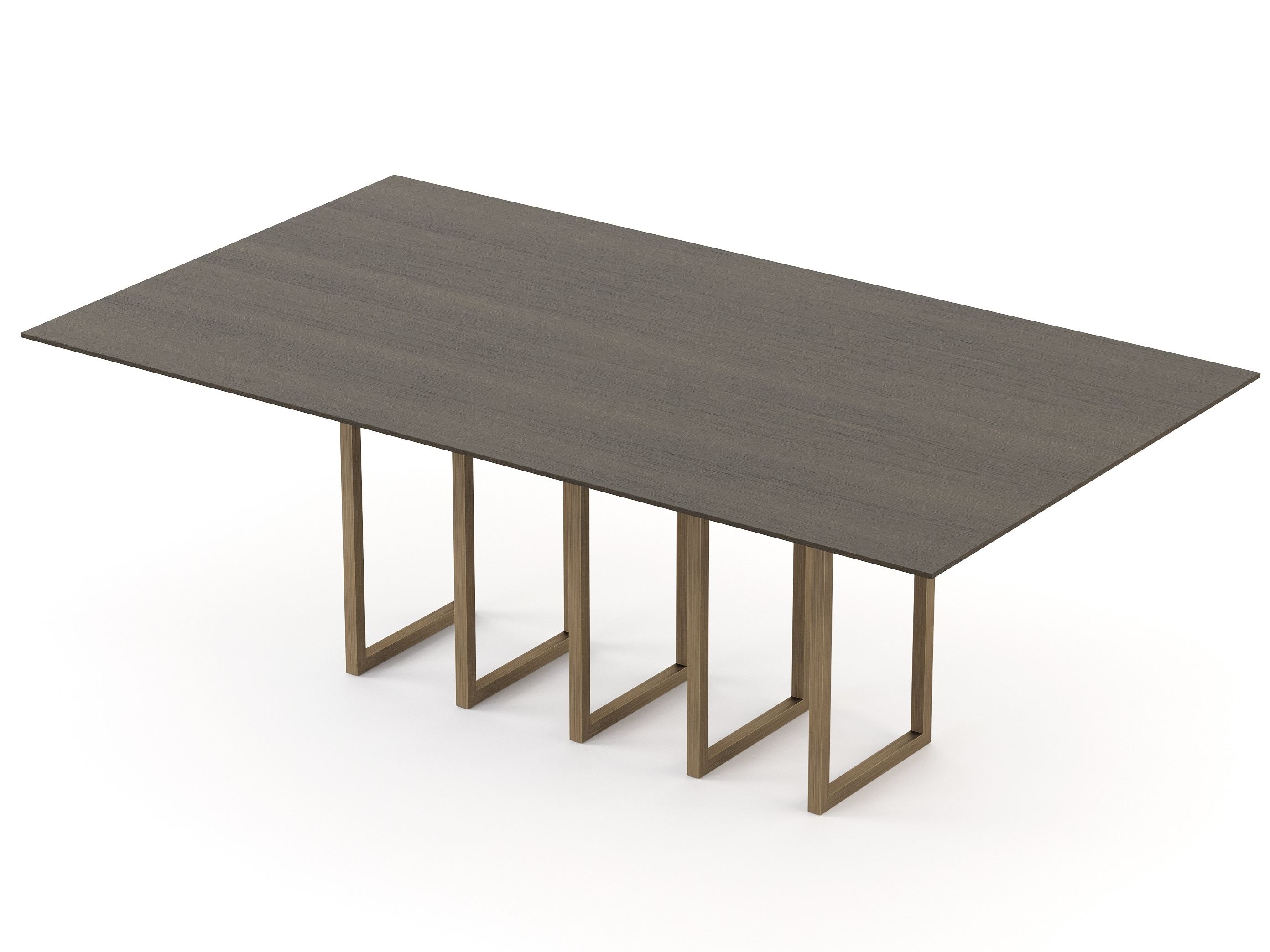 Прямоугольный обеденный стол из шпона Stylish Club Slender ARCH-00010853 - Вид №1