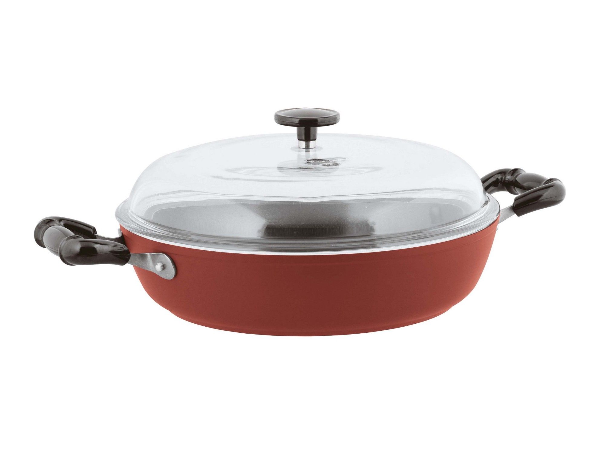 Алюминиевая низкая кастрюля с крышкой Sambonet 1965 Винтаж ARCH-00054456 - Вид №4