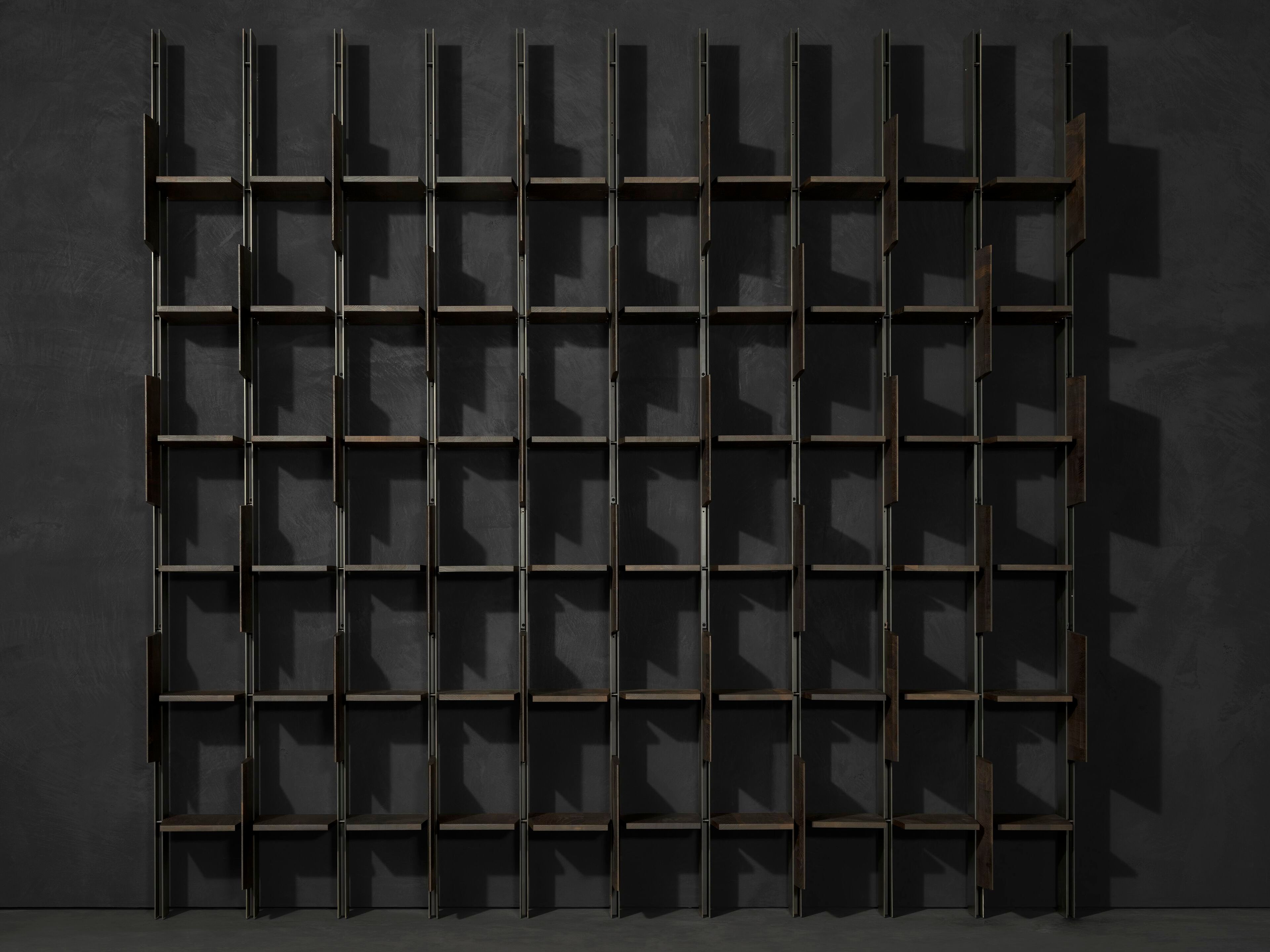 Секционная полка из массива дерева Henge SPECTRE ARCH-00072324