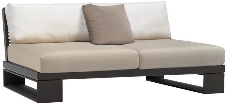 Andreu World 2-местный садовый диван из алюминия Landscape alu Sf4630 - Вид №2