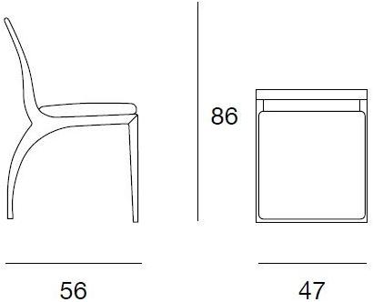 Pacini & Cappellini Стул из массива дерева  5466  - Вид №3