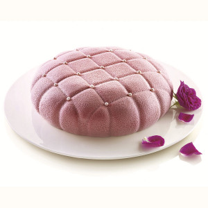 28.339.13.0065 Форма для приготовления пирожного eleganza ?22 см силиконовая Silikomart