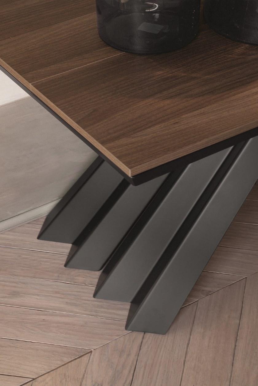 Tonin Casa Консоль / стол из меламина на металлической основе Ventaglio T6509  - Вид №4