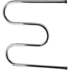 Полотенцесушитель водяной M-образный Equation 60x60 см боковая подводка 1" нержавеющая сталь цвет серебристый