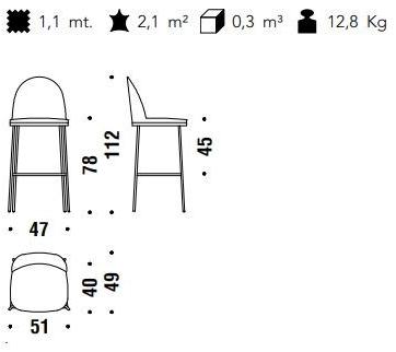 Moroso Стул из мягкой стали со спинкой Precious sun-id-1488205 - Вид №10