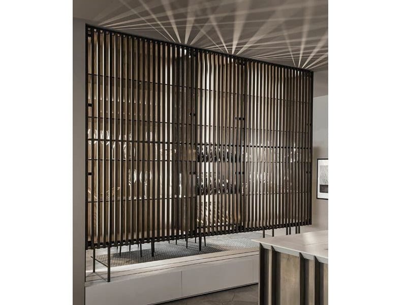 Деревянный шкаф со встроенным освещением Shake Tal ARCH-00142149