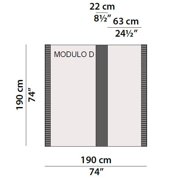 Квадратный тканый ковер ручной работы Baxter TERAI D ARCH-00131246 - Вид №2