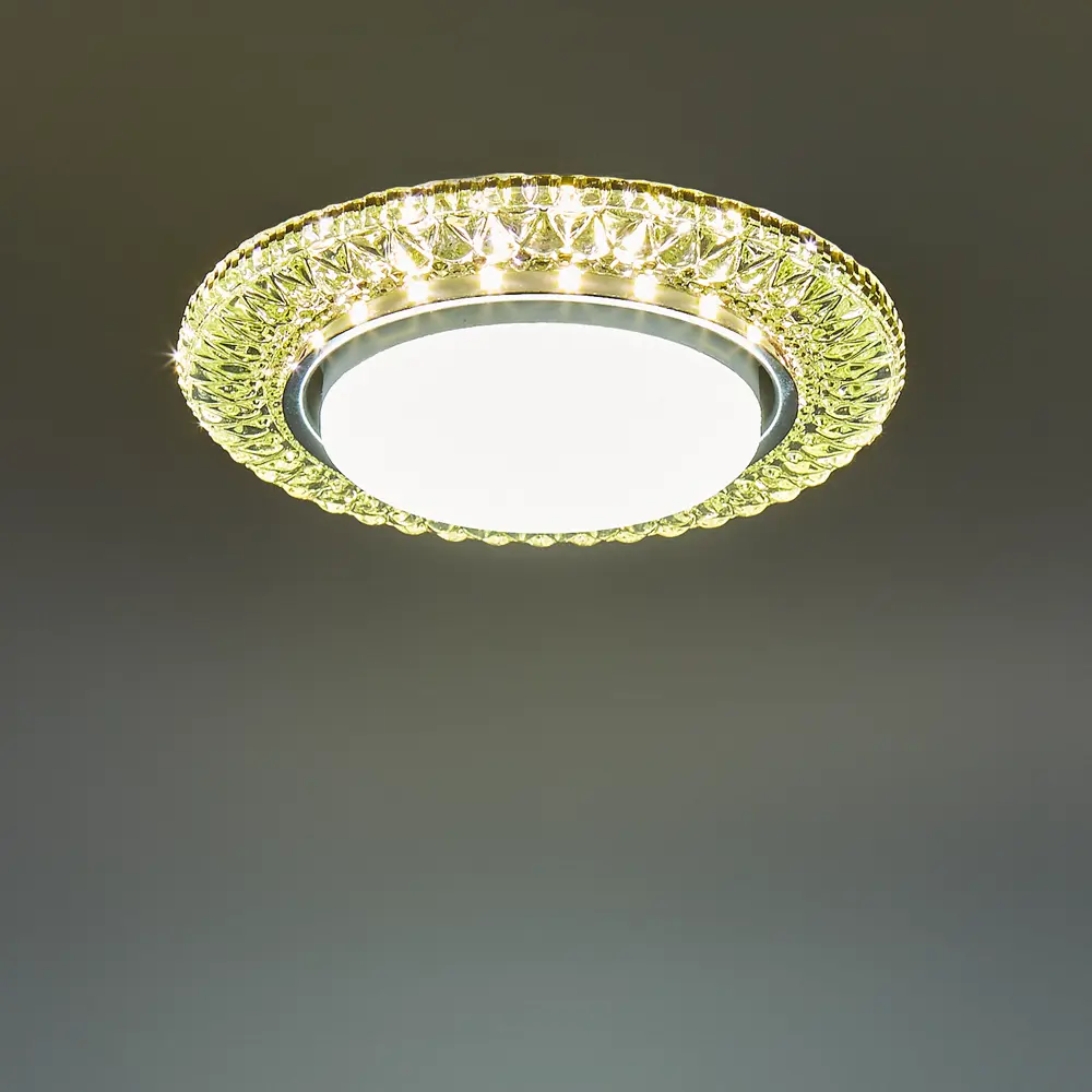Светильник точечный встраиваемый GX53 с LED подсветкой 06CL2 Santreyd STLM-2132406 - Вид №1