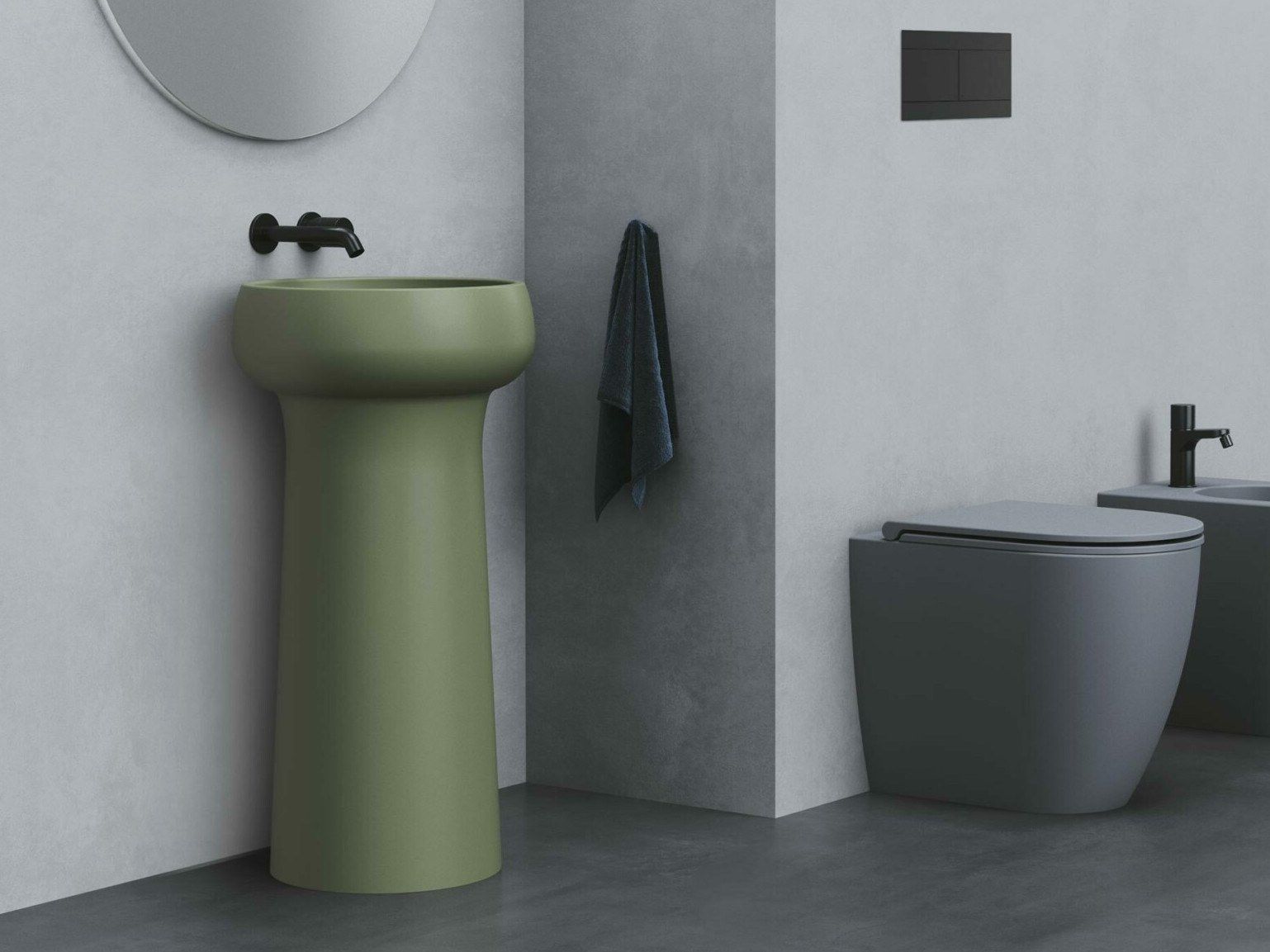 Керамическая отдельно стоящая раковина Azzurra Ceramica специальные предметы ARCH-00004039