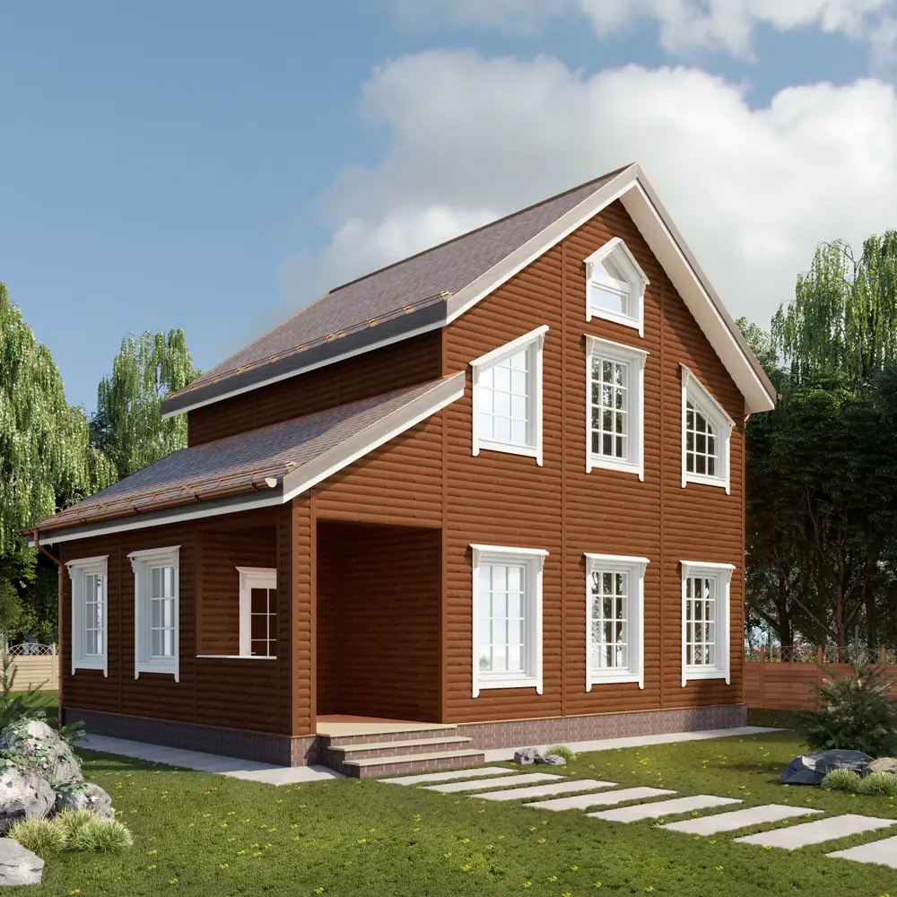 Santreyd Блок-хаус Оптима из натуральной ели для эстетичной отделки 81947969 STLM-0014608 - Вид №9