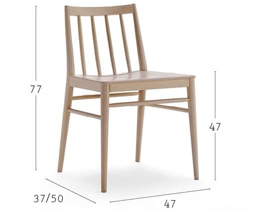 Billiani Стул из бука Tracy 567 - Вид №3