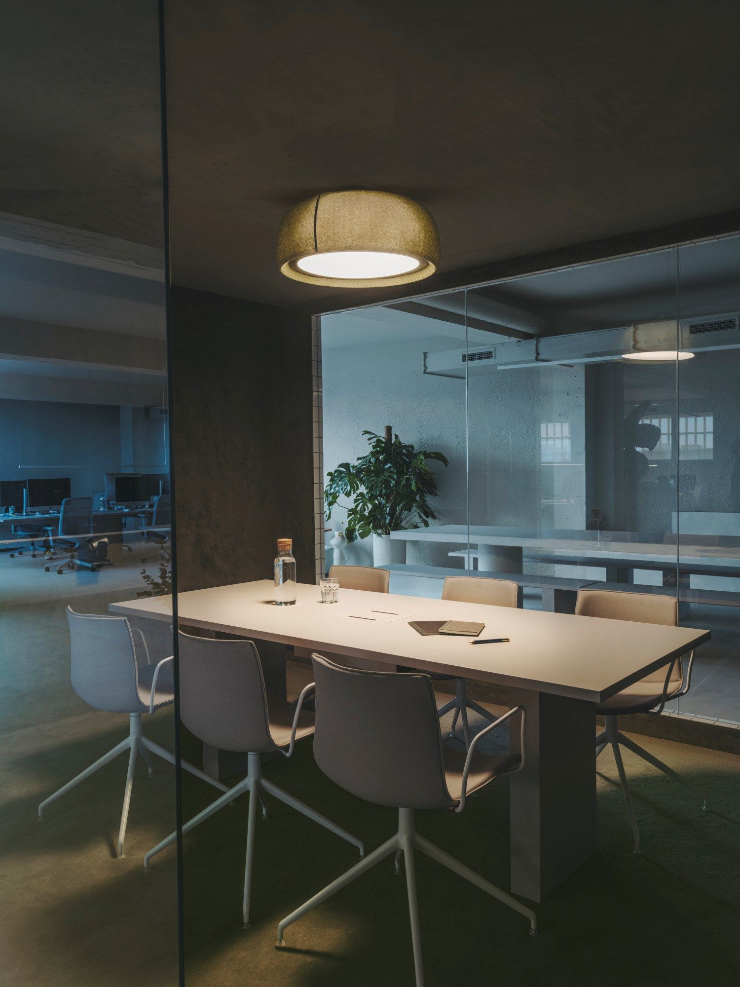 Ткань светодиодный потолочный светильник LedsC4 Гонг ARCH-00131143 - Вид №5