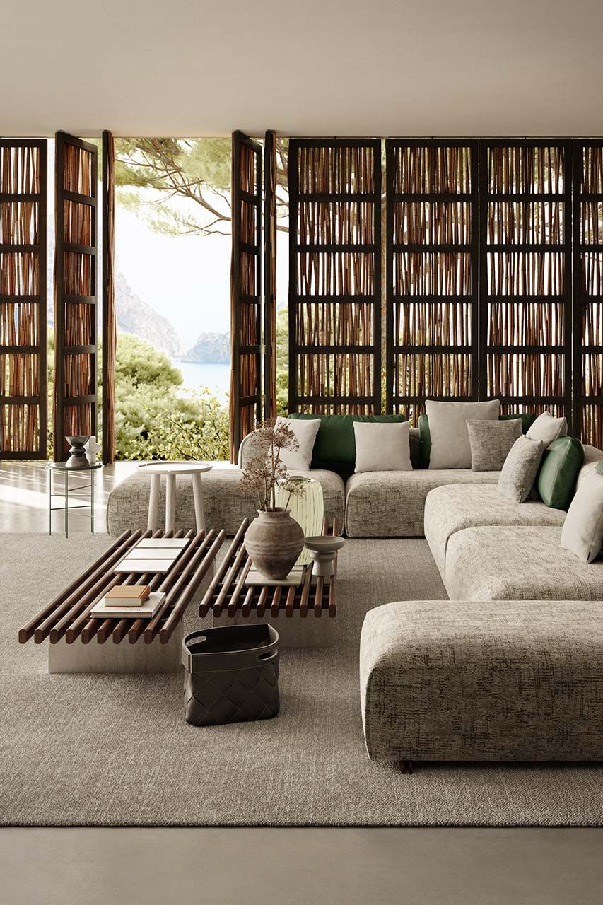 Ткань сад диван Exteta Эльба ARCH-00086973 - Вид №17