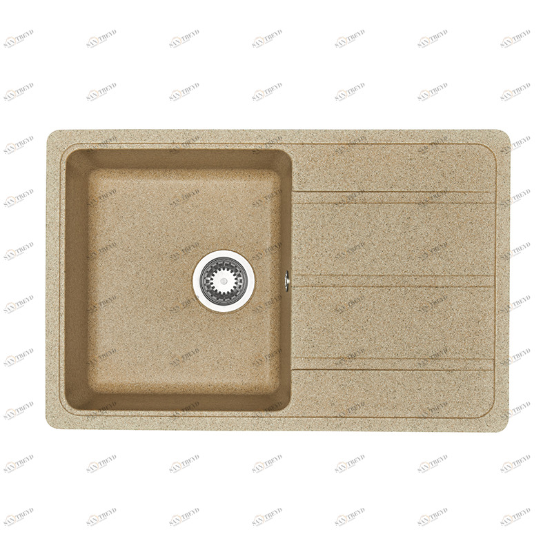 1A712832AD220 Мойка кухонная прямоугольная AQUATON АМАНДА