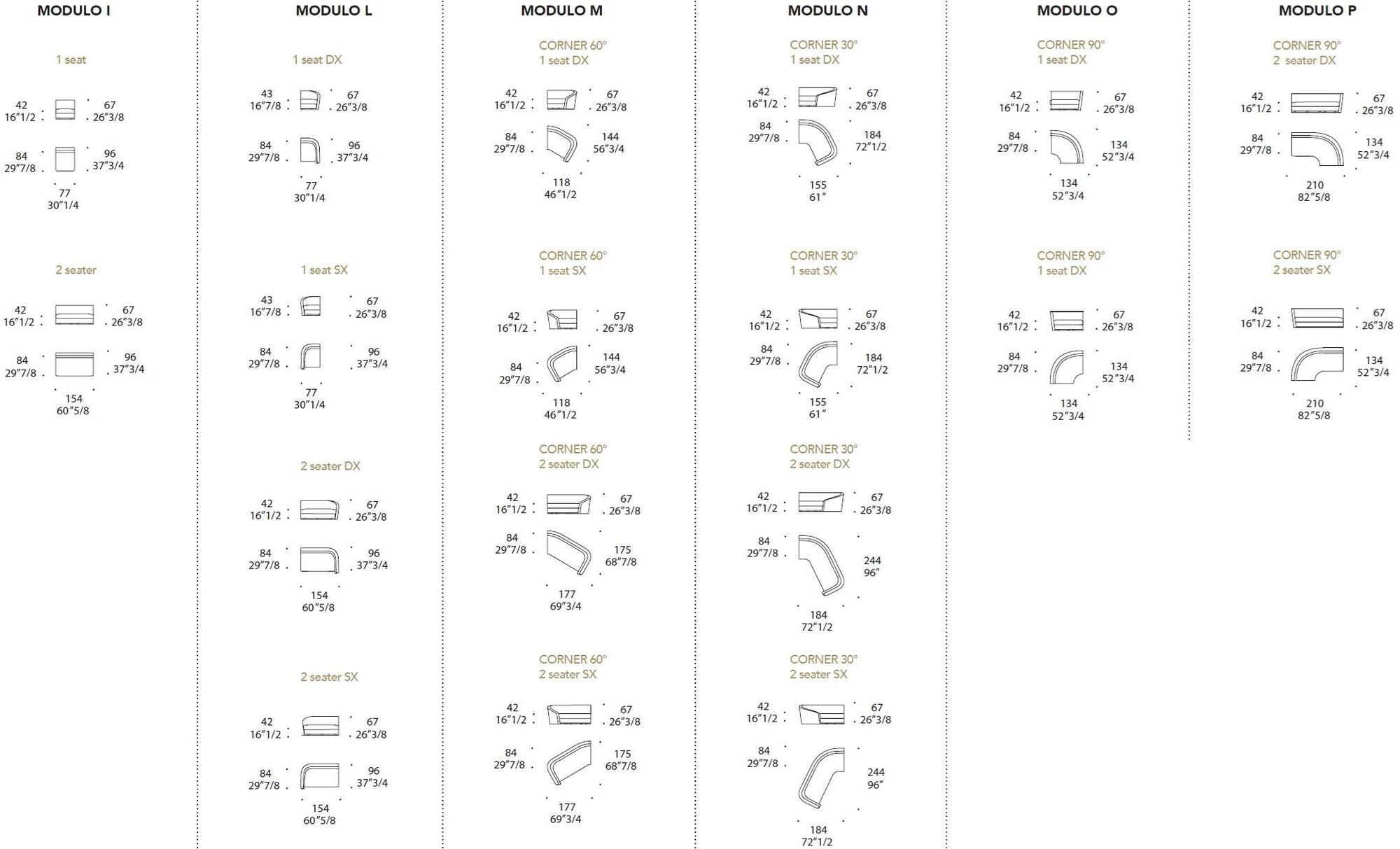 Reflex Модульный угловой диван со съемным чехлом из кожи и ткани Pininfarina home design sun-id-1383803 - Вид №5