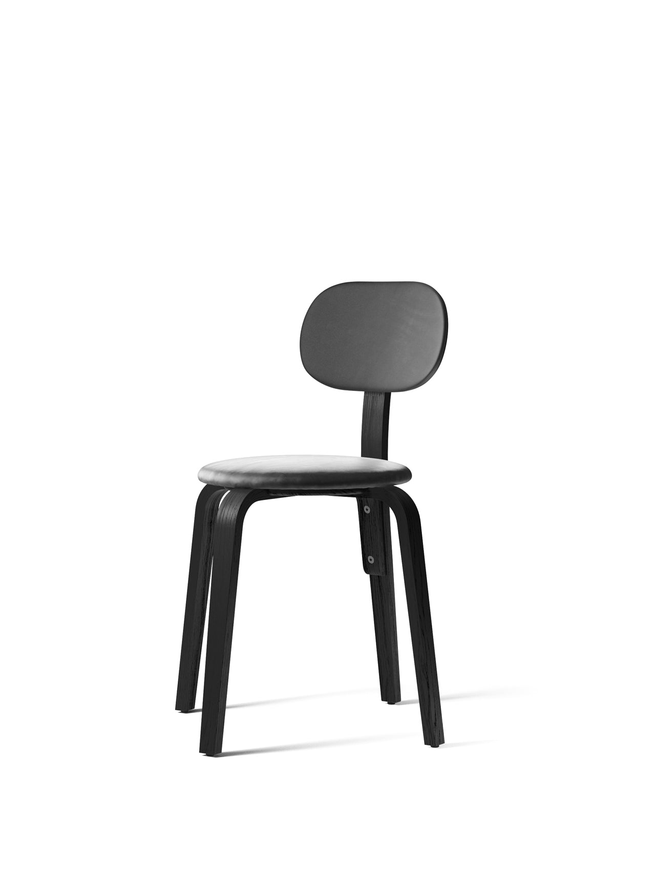 5709262043088 Afteroom Plus, Обеденный стул на деревянной основе, обитый LuceLight  - Вид №36