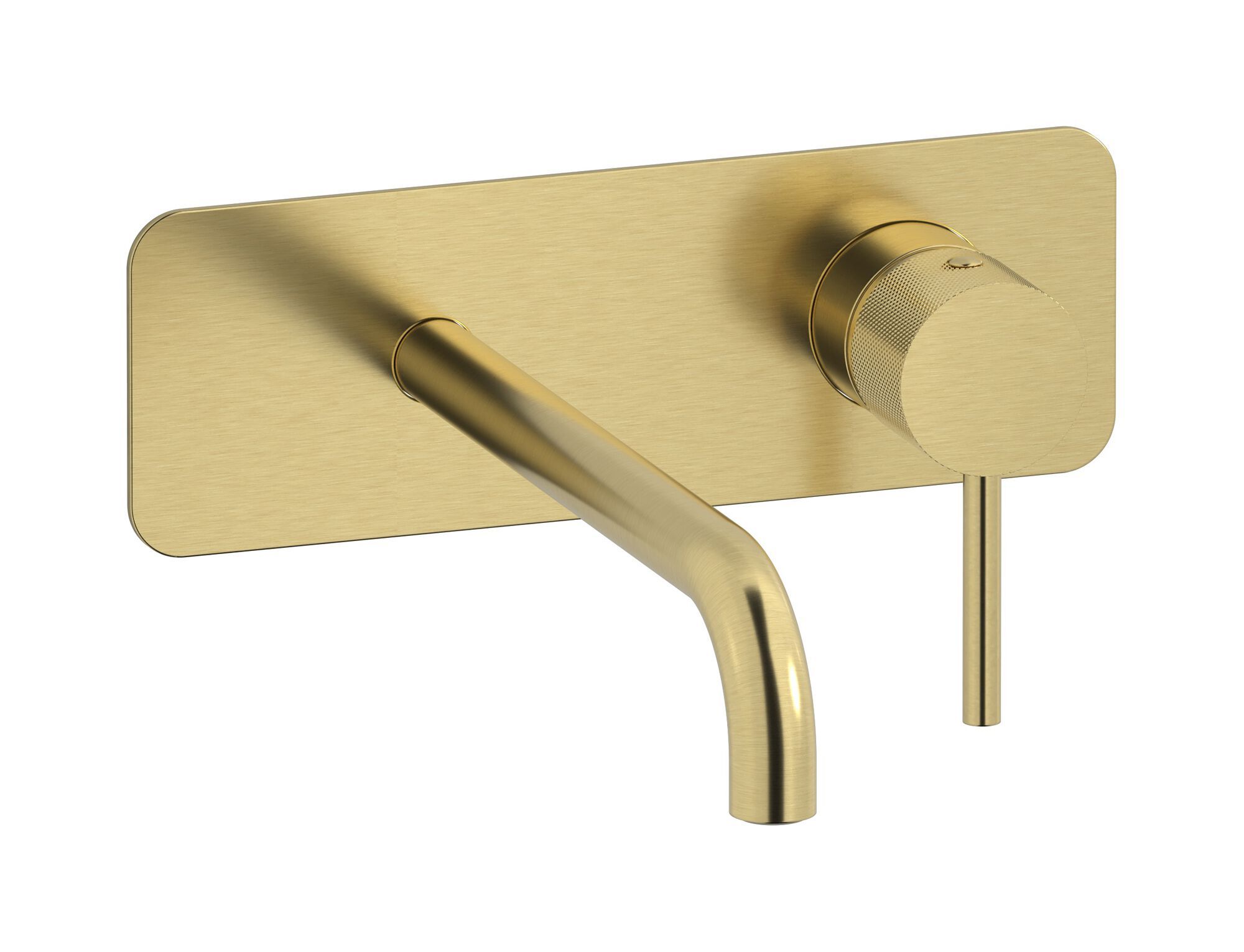 Настенный смеситель для раковины с 2 отверстиями и автоматическим сливом IB промышленность ARCH-00148636 - Вид №5