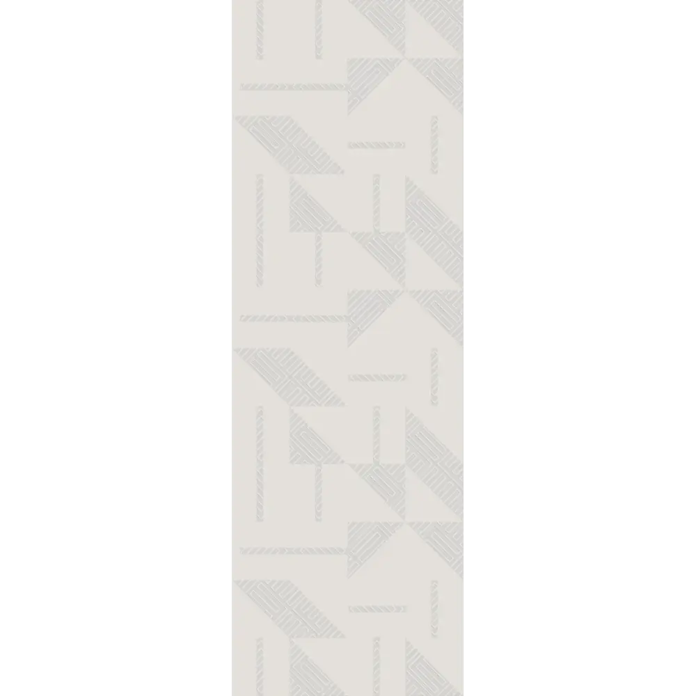 Плитка настенная Керамин Сонет 7Д 75x25 см 1.69 м² цвет серый STLM-2008219