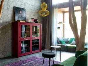 Devina Nais Буфет из массива дерева с распашными дверцами Holand