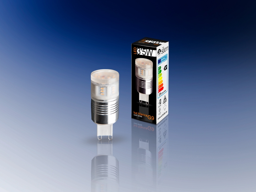 064038 Лампочка LED G9 4000K 3,5W Schuller 