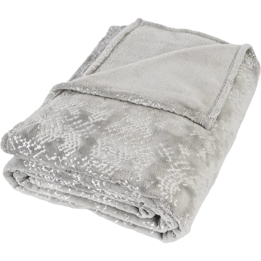 Плед "Imon" 200x200 см фланель цвет серый Santreyd нет STLM-2053384 - Вид №2