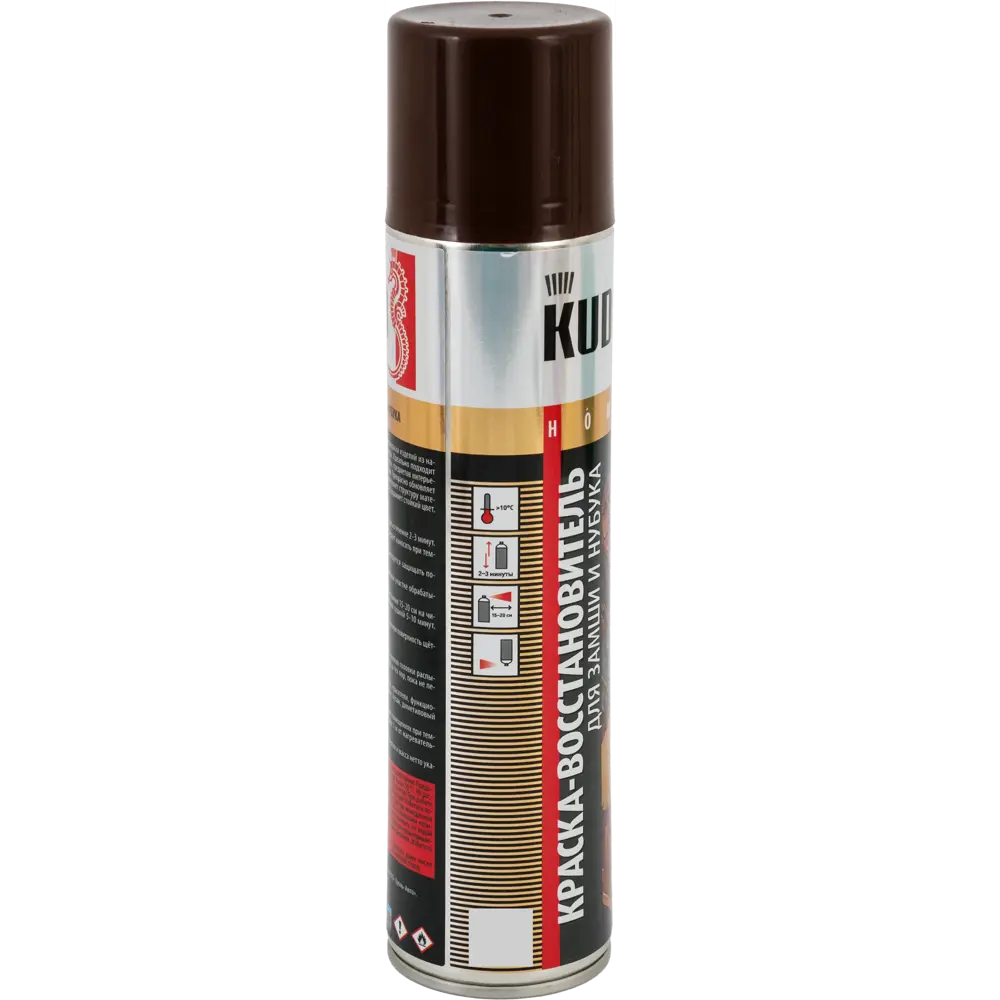 Краска аэрозольная Kudo для замши цвет коричневый 0.4 л STLM-2049637 - Вид №2