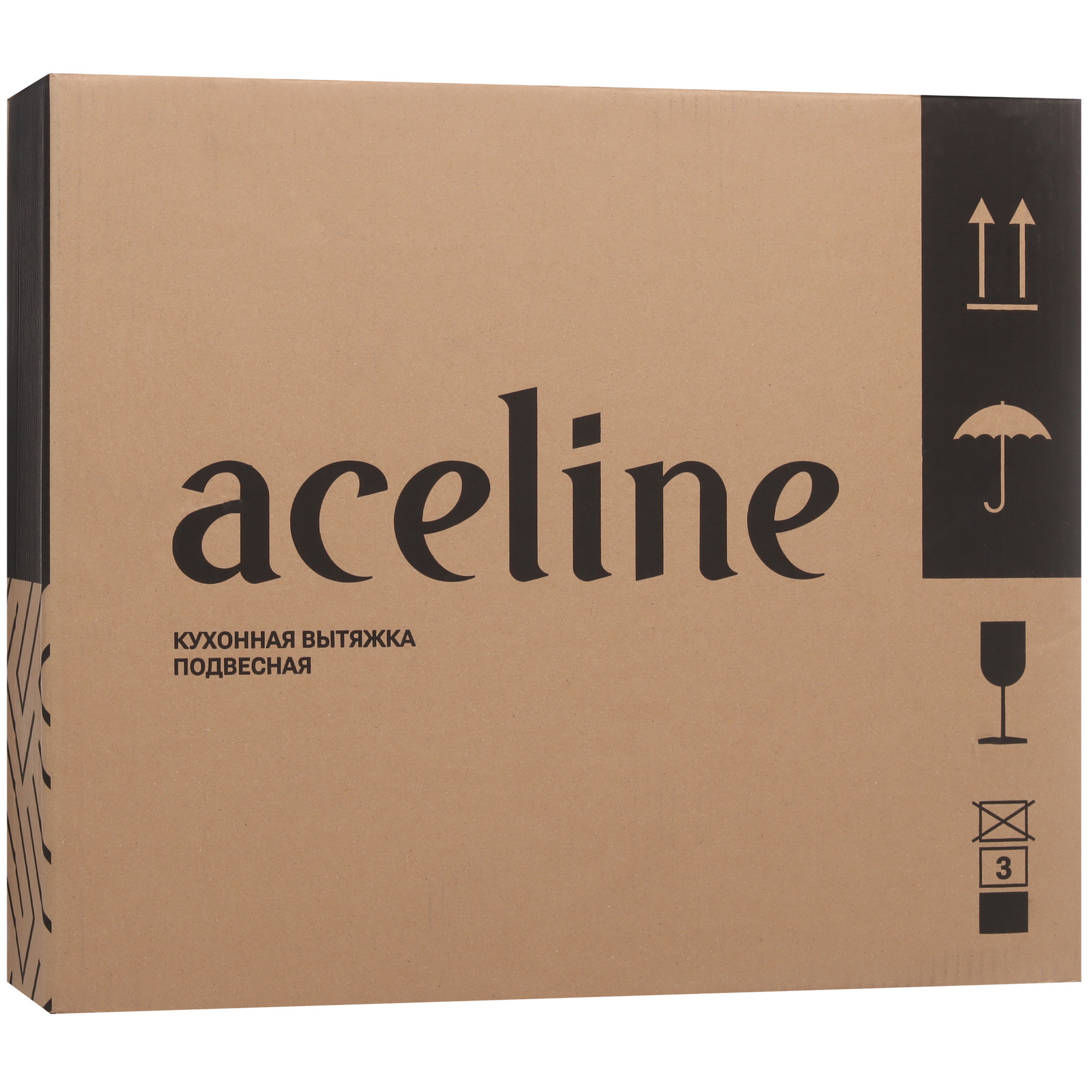 9072292 Вытяжка подвесная Aceline ES-60B черный/черный STDN-0005933 - Вид №11