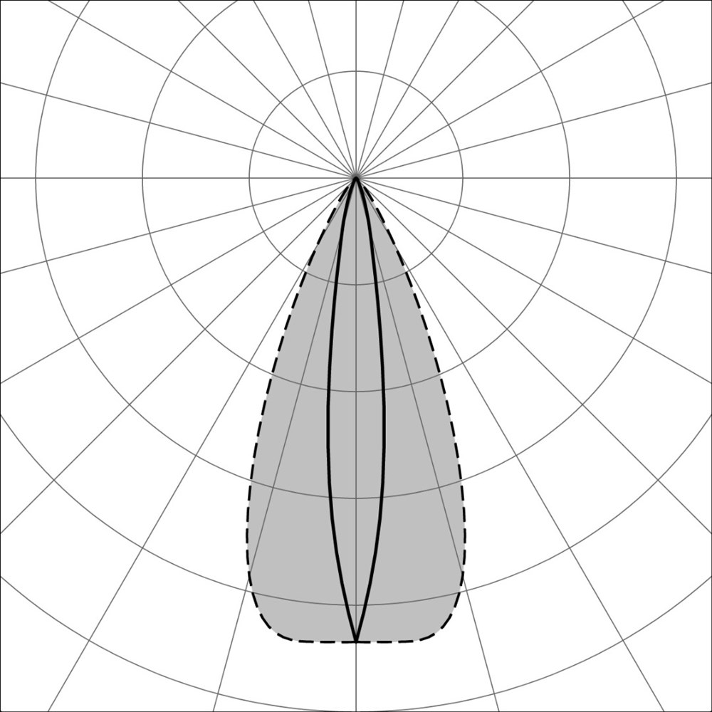 MaxiTratto Wall PB 600 Ghidini MaxiTratto Wall PB .05 Темно-Cерый (Матовый)  - Вид №3