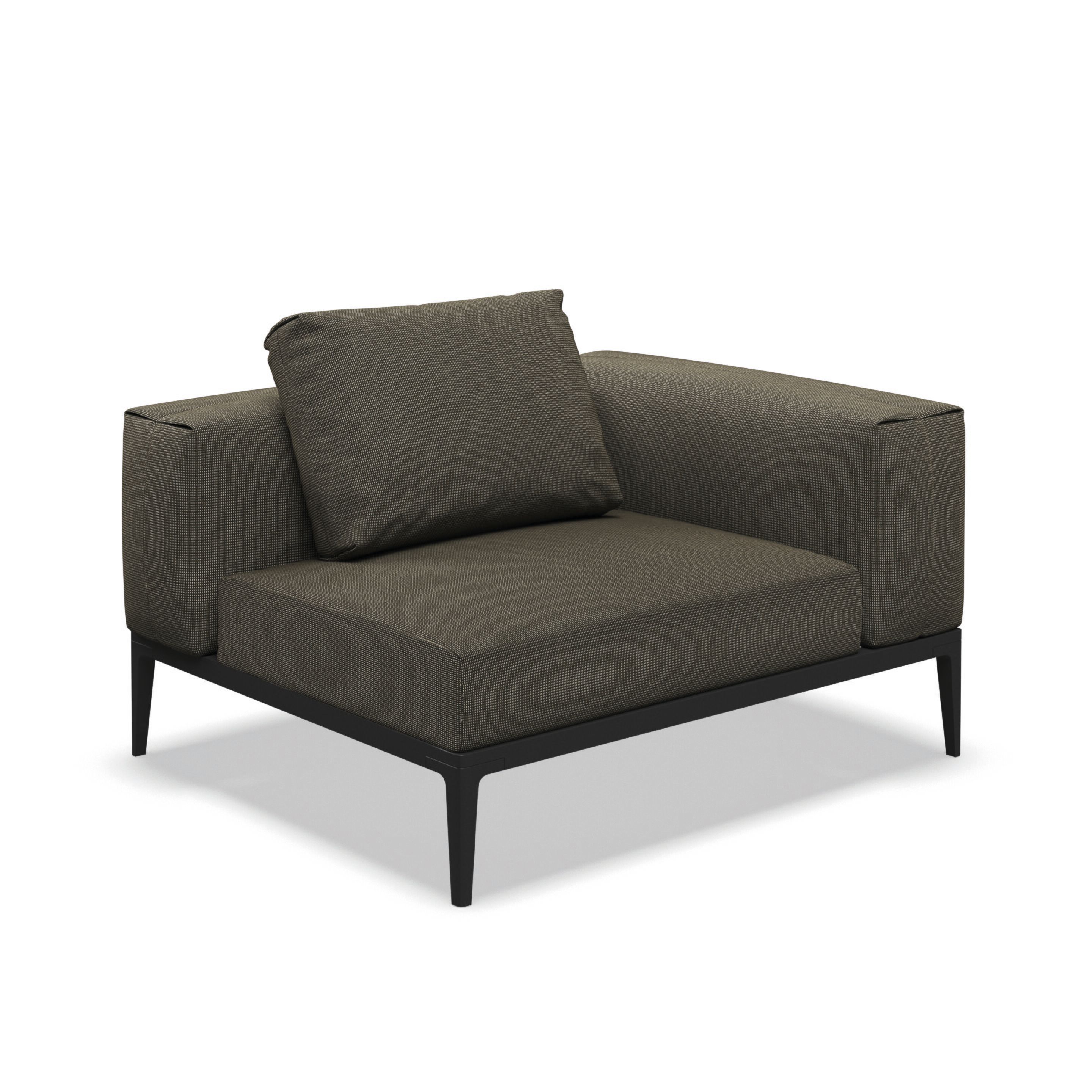 Тканевый угловой модульный садовый диван Gloster сетка ARCH-00114712 - Вид №37