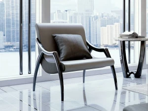 Bizzotto Кожаное кресло с подлокотниками Symphony - infinity