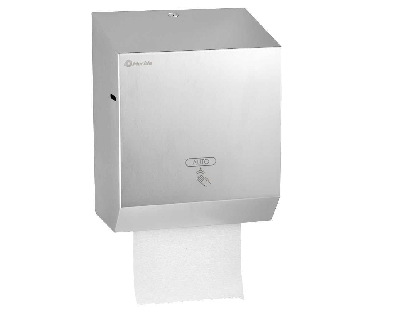 CSM573 STELLA Anti-FingerPrint AUTOMATIC MAXI автоматический бесконтактный диспенсер для бумажных полотенец в рулонах, матовая сталь с покрытием AFP Merida  - Вид №6