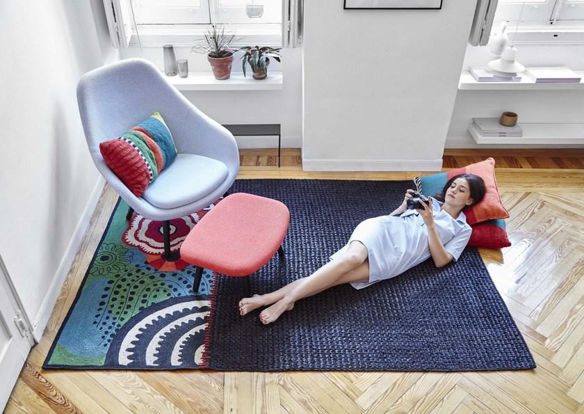 GAN Цветочный ковер из шерсти Rustic chic sun-id-1502449 - Вид №4