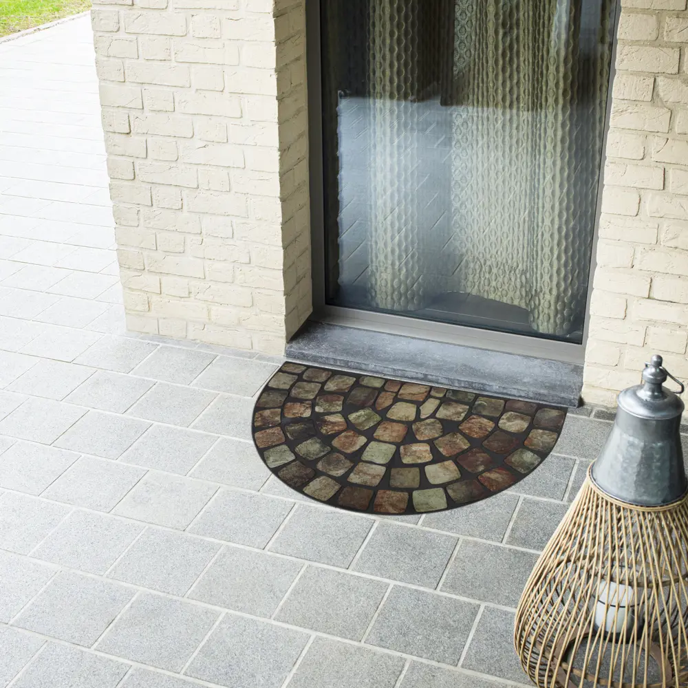 INSPIRE Door A - Полукруглый придверный коврик из переработанной резины 89091886 STLM-0078306 - Вид №3