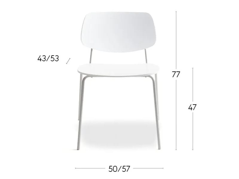 Стул из стали и дерева Billiani кукла ARCH-00124274 - Вид №1