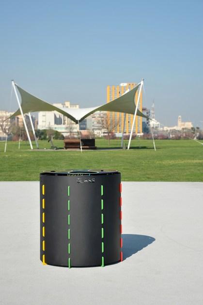 Контейнер для мусора из стали для раздельного сбора мусора Santreyd sun-id-1411254 - Вид №7