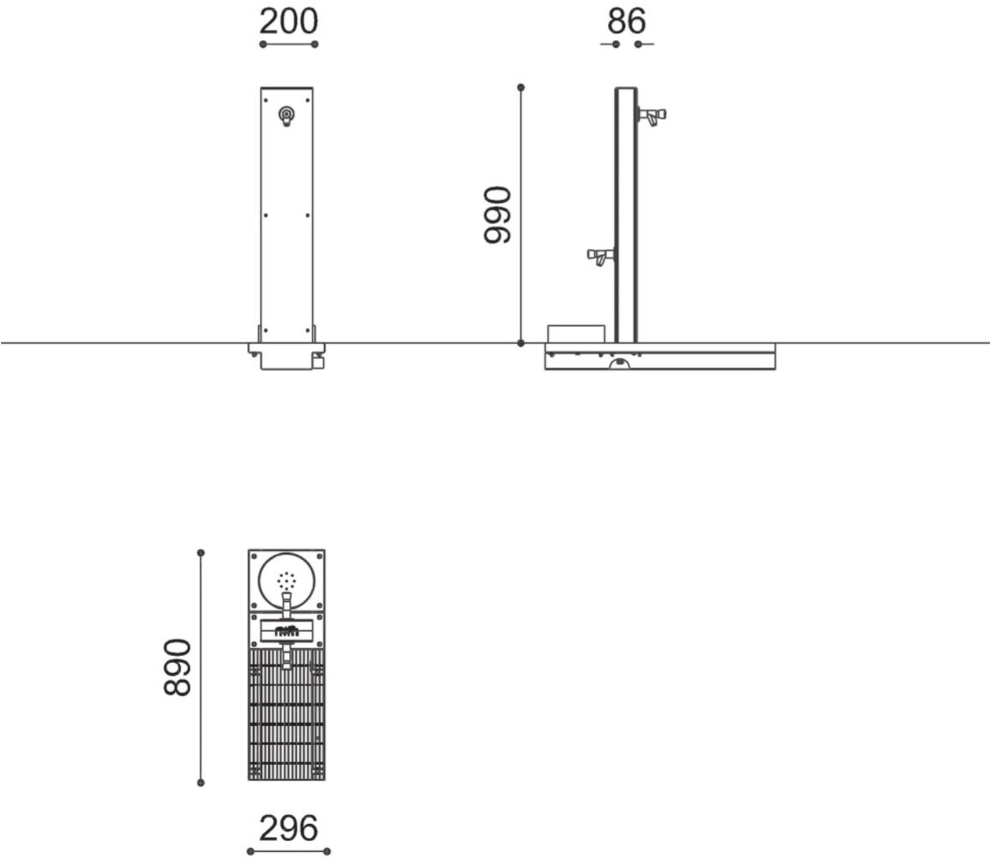 City Design Фонтан из стального пола sun-id-1349732 - Вид №3