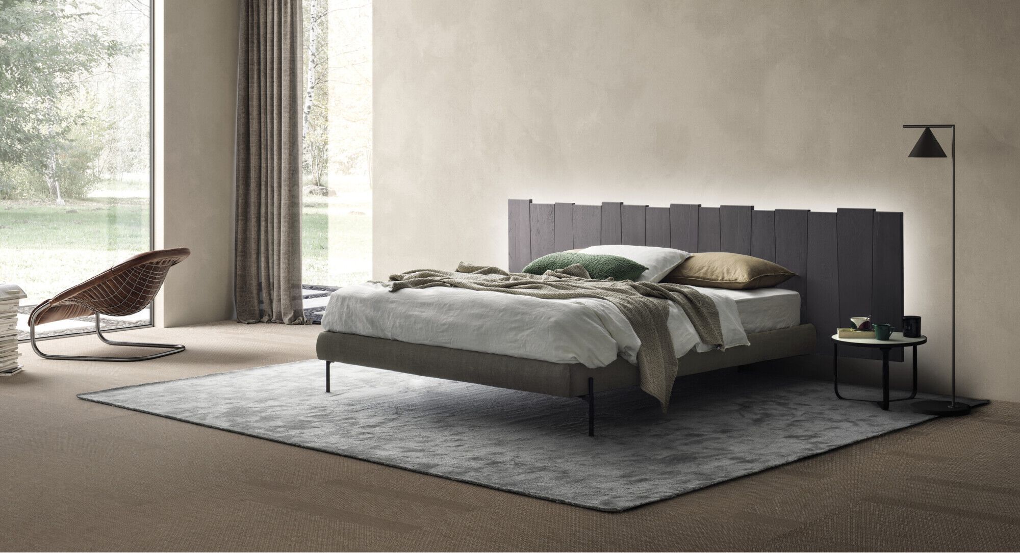 Двуспальная кровать из массива дерева Devina Nais URBAN RANCH ARCH-00026471 - Вид №3