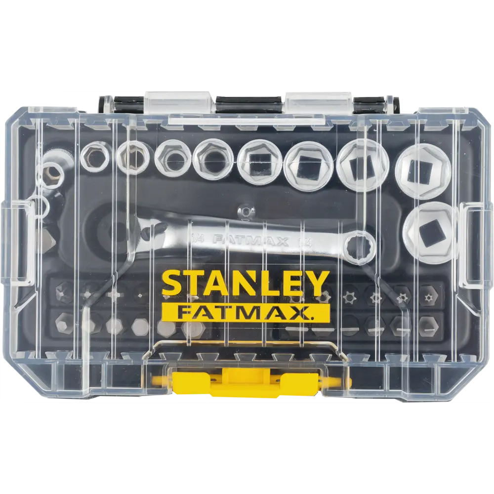 Набор торцевых головок с ключом Stanley Fatmax FMMT19101-0 1/4 дюйма, 37 шт STLM-2099218 - Вид №3