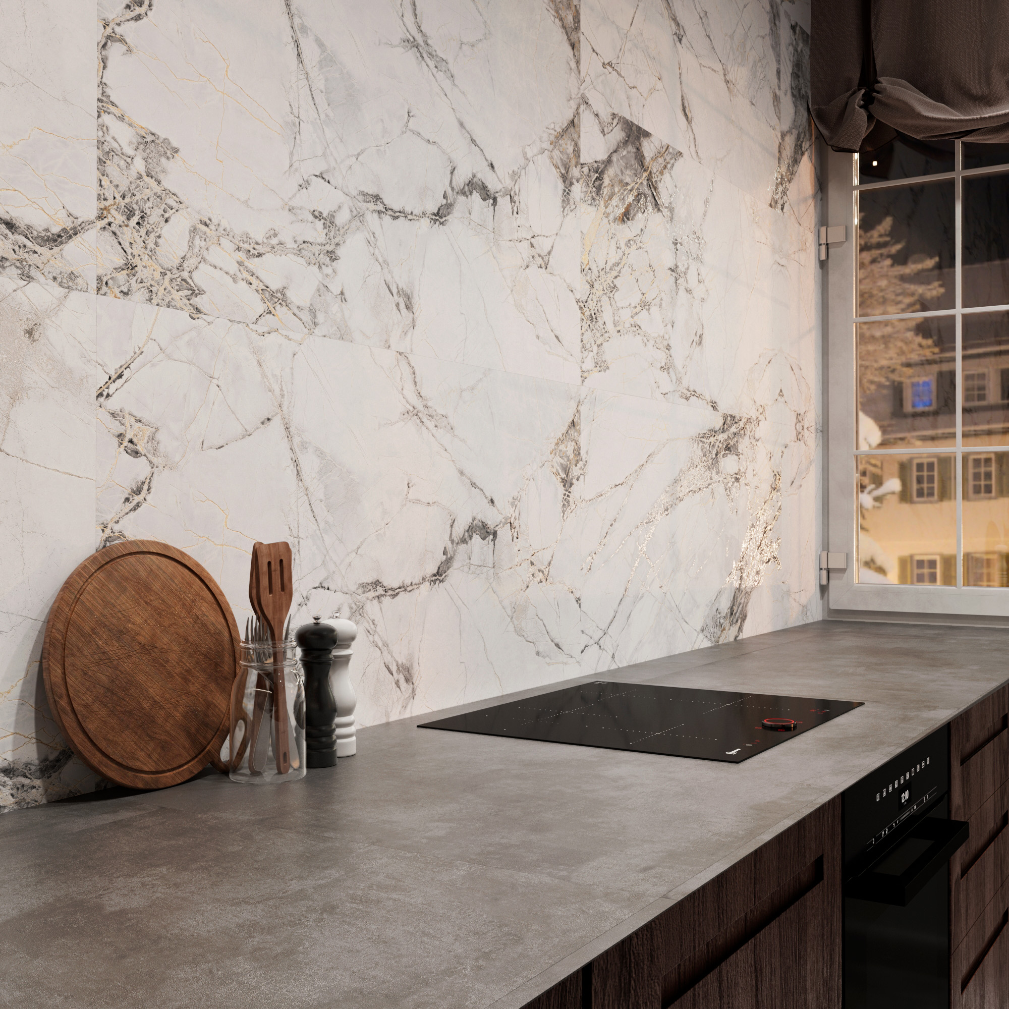 Керамогранит MALTA BIANCO 60х120 Arcadia Ceramica CR4018-A